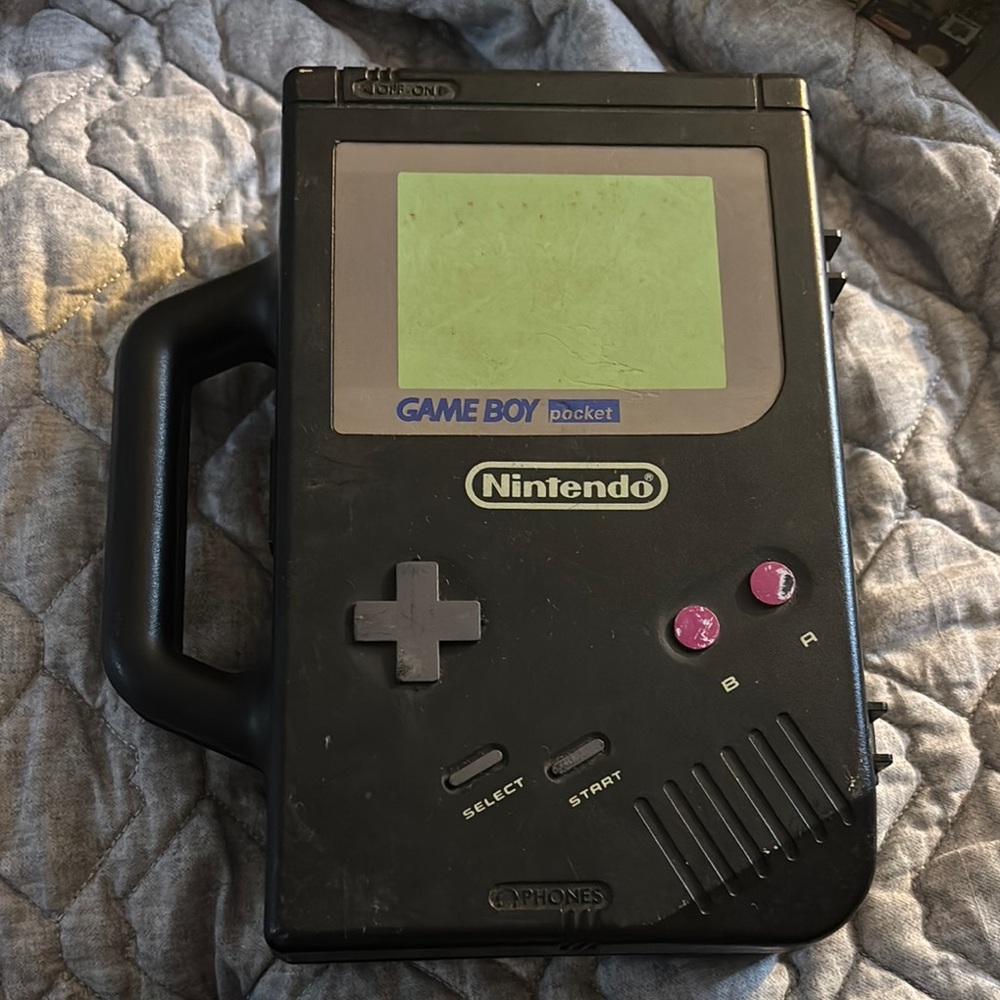 Nintendo Black Tablet Case with Durable Design